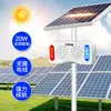 Inducción de Seguridad en Obra Promotor de Voz Entrada y Salida Infrarrojo Bocina de Advertencia de Cuerpo Humano Anunciador Solar de Sonido y Luz