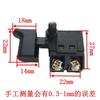 Interruptor Máquina de Canicas 110 Cortadora Portátil Sierra Sin Dientes Cepillo Eléctrico Motosierra Eléctrica Llave Herramientas Accesorios Contacto Plateado Juego de Herramientas