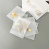 Bolsa ziplock de EVA en stock bolsa de joyería antioxidante de EVA bolsa de almacenamiento sellada con cierre hermético para aretes y collares