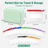 Bolsa de Silicona Portátil Popular para Viajes Transfronteriza, Bolsa de Silicona de Grado Alimenticio, Otros Cosméticos de Guangzhou, Lujo Ligero