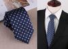 Camisa de traje informal de negocios, ropa formal, corbata al por mayor, corbata de hombre con estampado de puntos y personalidad de moda multicolor