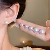 Pendientes de Botón de Perla Mantou Retro Franceses para Mujer Diseño de Nicho Sensación de Alta Gama Pendientes Dulces Frescos Moda Accesorios de Pendientes Versátiles Venta al por Mayor
