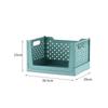 Cesto de Armazenamento Dobrável Cesto de Armazenamento de Plástico de Mesa Dobrável Cesto de Armazenamento de Diversos Brinquedos Artefato