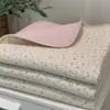 Directamente del fabricante: Funda de Cama de Algodón Puro Lavada a Alta Temperatura de Doble Cara Versión Ab Juego de Tres Piezas, Funda de Cama Individual Lavable a Máquina, Estilo para Todas las Estaciones