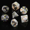 Set de Dados Multilado Starlight New para Juegos de Rol de Mesa, Set de 7 Dados, Accesorios Creativos al por Mayor