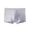 50 Peças de Cuecas Boxer Masculinas de Modal, Cor Sólida Respirável para Primavera e Verão, Tamanho Grande