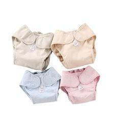 Fraldas transfronteiriças de algodão colorido para maternidade e criança, fraldas respiráveis para bebês, calças para recém-nascidos, fraldas laváveis