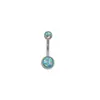 Acero inoxidable 316L imitación Aobao adornos para el ombligo clavo para el ombligo anillo para el ombligo joyería para perforación del cuerpo humano perforación Amazon en stock
