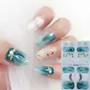 Película de esmalte de uñas FF impermeable sin horneado, calcomanías completas, estilo japonés y coreano, película de calcomanías para uñas de primavera y verano, película de calcomanías para uñas de papel, papel, venta al por mayor de calcomanías para uñas de papel