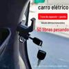 Gancho para carro elétrico frontal universal para carro a bateria universal sem furos universal com trava gancho frontal trava de capacete artefato de armazenamento