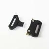 Fivela de metal para mochila de 25mm fivela de liberação rápida para cinto de bagagem de vestuário fita de segurança acessórios de hardware tático fivela