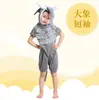Disfraces de Rendimiento Infantil Disfraces de Animales Dinosaurio Tigre Perro Rana Ratón Oso Cerdo Rosa Jardín de Infancia 1 de Junio Metabo Niños