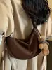 Yaozi 2026 colección de principios de otoño: bolso cruzado de diseñador para mujer, bolso de axila, bolso de alta gama con forma de dumpling, bolso de hombro
