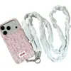 Cordón de teléfono de alta gama, cadena para teléfono, correa cruzada, cordón trenzado colorido personalizable para teléfono, correa cruzada