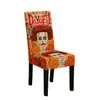 Funda para silla de comedor edición limitada Día de Muertos 2026, nueva funda completa decoración de ambiente de calavera con sombrero mexicano funda de silla a prueba de polvo