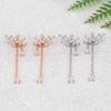 Estilo coreano Estilo Estilo Internet Estilo Celebridade Estilo Meados de comprimento Borla Five-pétala Flor Brincos para Meninas Acessórios de Estilo Japonês