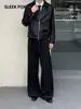 Pantalones Casuales de Alta Gama con Caída Estilo Coreano High Street para Hombre Otoño 2026 Sueltos Simples de Pierna Recta Pantalones de Traje Modernos