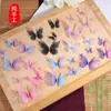 Super hada 2-5cm tul de doble capa mariposa tridimensional DIY maquillaje facial accesorios para uñas materiales de decoración de regalo