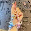 Llavero Auténtico de Stitch para Pareja con Nariz Pequeña para Mujer, Cadena para Teléfono Linda y Exquisita, Llavero de Peluche, Colgante para Bolso