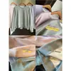 Top de cuello redondo, holgado y casual, estilo coreano, versátil, rejuvenecedor, con mangas raglán, sudadera corta para mujer, nueva colección otoño/invierno