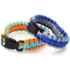 Equipo de Fútbol del Distrito Este Vaqueros Pulsera de Paracord Vaqueros Águilas Gigantes Patriotas Aficionado Pulsera Tejida