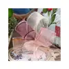 Cinta Coreana Color Mágico Doble Fruncido Hilo de Nieve Cinturón Accesorios para el Cabello diy Material Empaque Color de Ropa Borde de Color Cambiante Cinturón de Gasa Organus