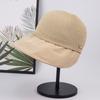 Sombrero de verano con protección solar, transpirable y fresco, 2023, nuevo sombrero de ala grande para mujer, sombrero de paja pequeño a la moda.
