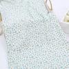 Tecido Floral Pastoral Fresco Pequeno Estampado Atacado Tecido Chiffon de Poliéster Elástico em Quatro Direções Tecido para Roupas Vestidos