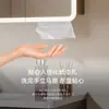 Gabinete de Baño de Madera Maciza Estilo Medieval con Cajones Dobles y Amplio Espacio de Almacenamiento, Lavabo Cerámico Integrado