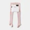 Meia-calça para Bebês e Crianças Pequenas, Estilo Fino para Primavera e Outono, Design Fofo de Desenho Animado, Leggings Infantis Unissex, Meias de Algodão Classe A