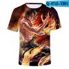 Camiseta de verano con malla 3D transpirable y estampado digital de Xiaohai Lufei Essaab, de manga corta.