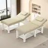 Cama de Belleza, Cama de Masaje Especial para Salón de Belleza, Cama de Masaje Spa, Cama de Fisioterapia para el Hogar con Bordado de Patrón de Agujeros, Cama para Extracción de Cerumen, Cama de Terapia de Fuego