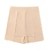 Pantalones Cortos de Seguridad Anti-Exposición de Verano para Mujer Talla Grande, Doble Capa, Leggings Exteriores con Cobertura en la Entrepierna, Venta al por Mayor