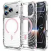 Funda magnética de onda estilo Ins adecuada para iPhone 17 Pro Max, funda simple para teléfono iPhone 16