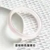 Jingde Jewelry Pulseira de Jade Branco Lunar Russo Gelo-Transparente Natural, Pulseira de Jade Jelly Lichia de Luxo Leve de Alta Qualidade para Mulheres, Atacado