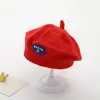 Gorro de bebé, boina de primavera y otoño para niña, gorro de lana para bebé, gorro de pintor para niño, gorro de punto para otoño e invierno.
