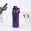 Bolso Cruzado Nuevo de Gran Capacidad Termo Taza 304 Acero Inoxidable Doble Capa Vacío Taza de Agua A prueba de Frío y Anti-Caídas Taza Espacial