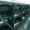 Correia transportadora de borracha tubular cinta tubular universal resistência a ácidos e álcalis resistência a altas temperaturas longa vida útil