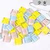 1kg 1cm Cristal DIY Mosaico Ladrilho Mancha Material de Partículas Pequenas Pintura Manual Infantil Pai-Filho