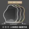 Espejo de baño con forma de nube transfronterizo con luces LED, que cuenta con un diseño creativo antivaho, pantalla táctil y funciones inteligentes; espejo de tocador personalizable para maquillaje
