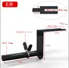 Suporte adicional para discos de peso de fitness Suporte auxiliar externo Adicionador de rack para ganho de peso Rack de pinos para discos de barra externa Contrapeso auxiliar