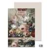 Amor-perfeito Sete Cores Novo Estilo Pintura a Óleo Papel Ximeng Jardim Flor Papel de Embrulho Materiais Florais Suprimentos para Floricultura Materiais para Embrulho de Flores