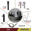 Lavabo de Encimera Artístico para Uso Doméstico, Lavabo de Cerámica, Lavabo Vintage para Patio, Balcón, Lavabo de Baño