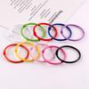 Pintura Color Caramelo Hierro 45MM Anillo para Tarjetas Accesorios Anillo para Libro de Hojas Sueltas Encuadernación de Tarjetas Accesorios para Llavero