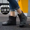 Galochas cobre-sapatos espessados para exterior adulto dia chuvoso capas de sapato portáteis galochas masculinas femininas comércio exterior fábrica transfronteiriça atacado