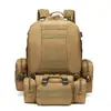 Mochila Táctica Transfronteriza Bolsa Combinada Deportes al Aire Libre Tela Oxford Mochila de Montañismo Gran Capacidad Mochila de Senderismo para Hombres y Mujeres