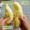Frutas artificiais simuladas, bananas de plástico, duriões, cachos de lichia, modelos de pitaya, decorações e ornamentos para supermercado.