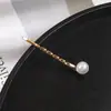 Grampos de Cabelo Metálicos Simples DIY com Presilhas de Pérola, Presilhas de Coração com Strass, Presilhas de Cabelo Geométricas, Presilhas Laterais de Pérola, Acessórios de Cabelo, Enfeites