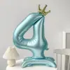 Globos de Aluminio con Película de Pie Digitales de 32 pulgadas Adecuados para Cumpleaños, Fiestas, Aniversarios, Ceremonias de Graduación