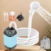 Dispositivo Portátil de Chuveiro Externo para Dormitórios e Uso Doméstico, Chuveiro Elétrico Simples com Bomba Autoescorvante